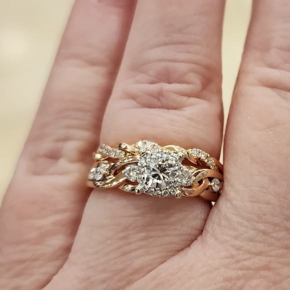Beautiful Helzberg Diamonds 1 CT 14k Rose Gold Engagement Wedding… - Picture 2 of 15